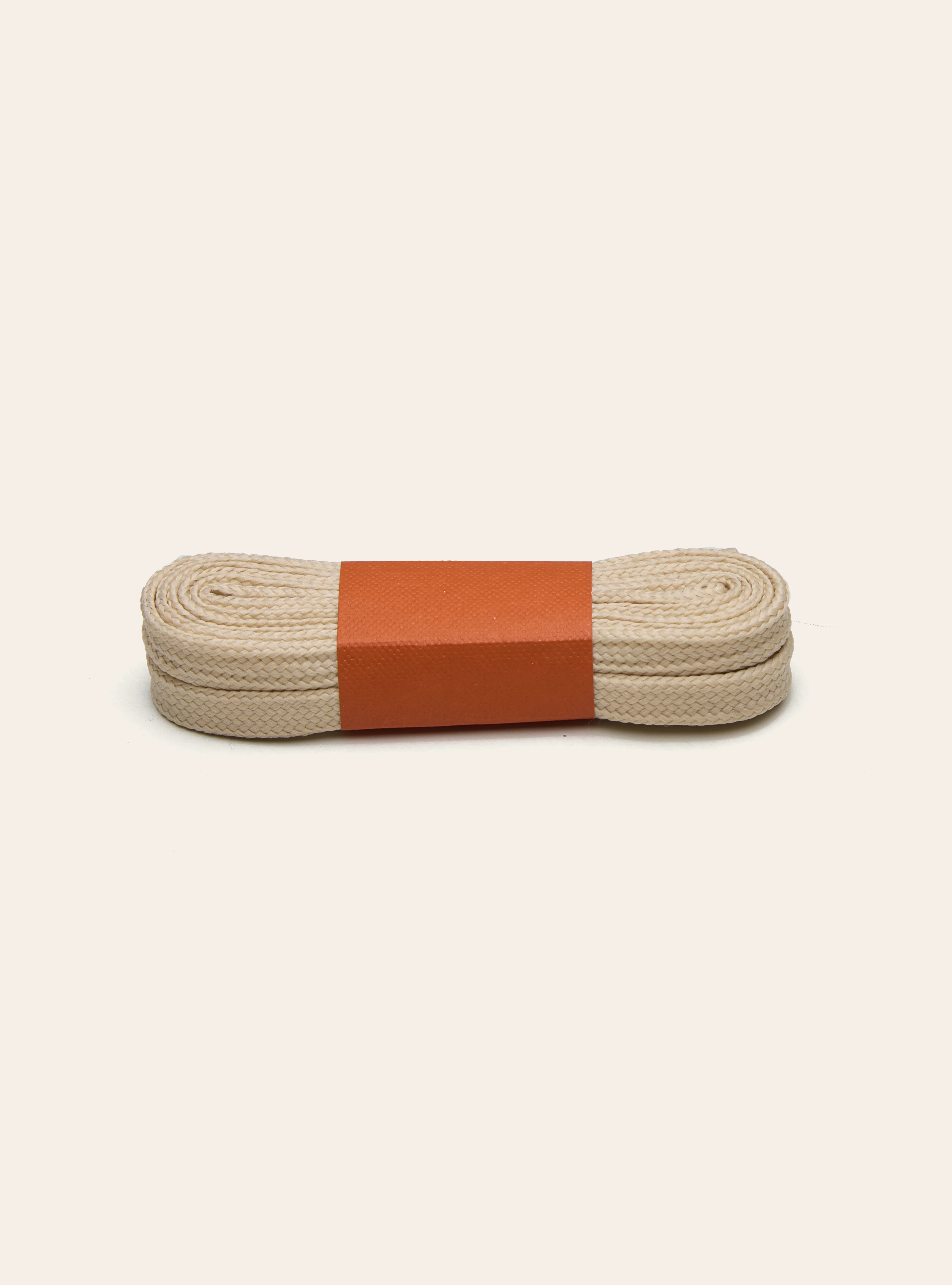 Flat Woven Laces 130cm - Beige
